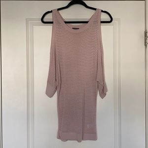 NWOT Express Cold Shoulder Sweater
